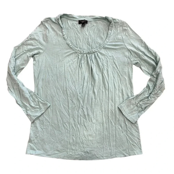 Talbots Light Blue Top MP - Picture 1 of 3